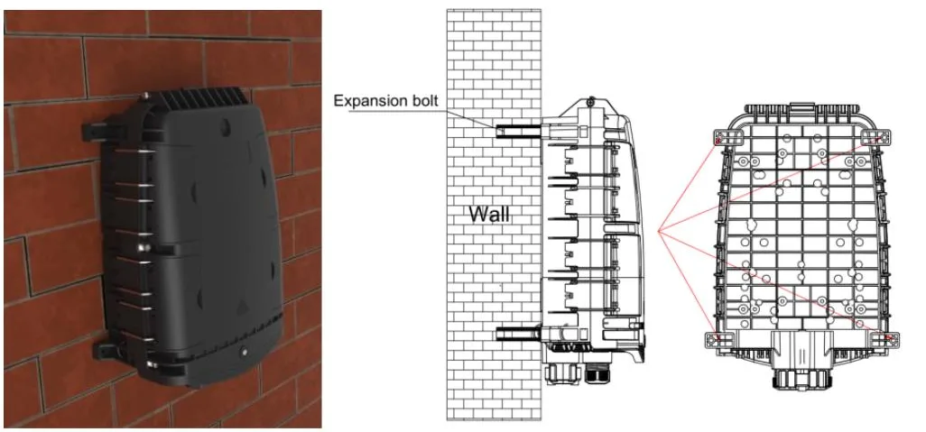 Pre-connectorized Fiber Optic Cable Distribution Box GFS-16QX